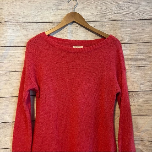 Lou & Grey Pink Soft Warm Wool Blend Oversized Sweater Dress Size Small - Picture 4 of 7